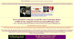 Desktop Screenshot of partnerschaftsmagie.com